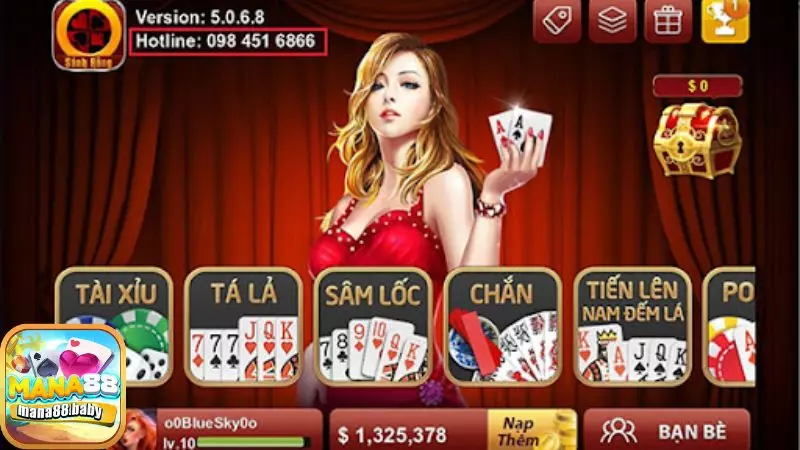 Game bài MANA88 Game bài MANA88